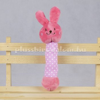 Plüss Bébi Csörgő - Nyuszi 16 cm