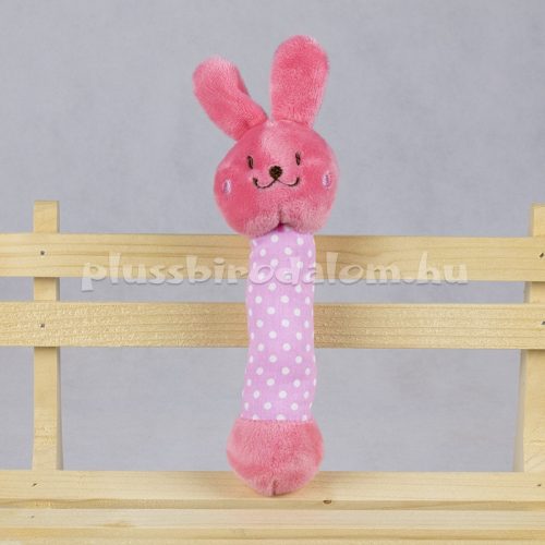 Plüss Bébi Csörgő - Nyuszi 16 cm