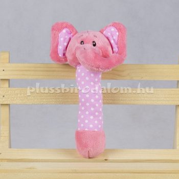 Plüss Bébi Csörgő - Elefánt 16 cm