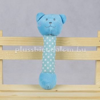 Plüss Bébi Csörgő - Maci 16 cm