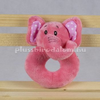 Plüss Bébi Csörgő - Elefánt 10 cm