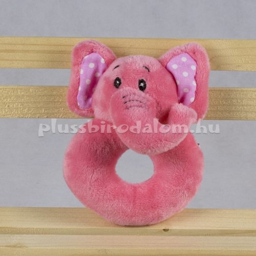 Plüss Bébi Csörgő - Elefánt 10 cm