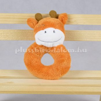 Plüss Bébi Csörgő - Zsiráf 10 cm