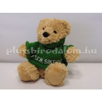 Plüss Maci "SOK SIKERT" 18 cm