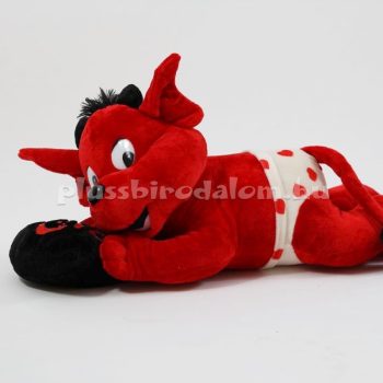 Plüss Ördöglány 45 cm