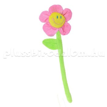 Plüss Virág 26 cm - rózsaszín