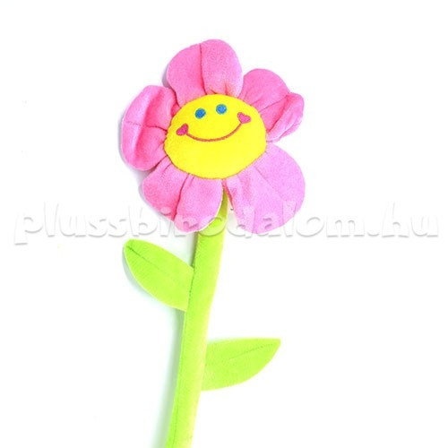 Plüss Virág 50 cm - rózsaszín