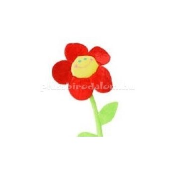 Plüss Virág 75 cm - piros