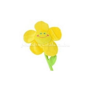Plüss Virág 75 cm - sárga