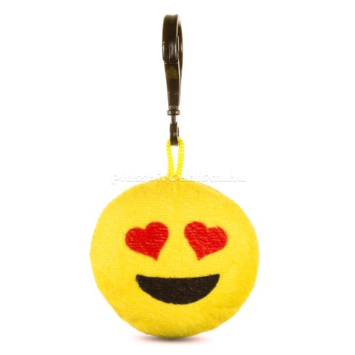 Szerelmes Emoji Kulcstartó 6 cm