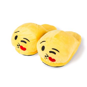 Plüss Csókos EmojiPapucs - gyermek