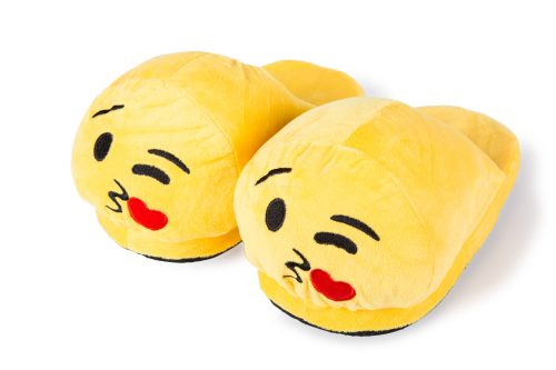 Plüss Csókos EmojiPapucs - gyermek
