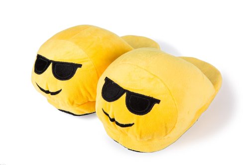 Plüss Napszemcsis EmojiPapucs - gyermek