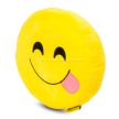 Plüss Nyelves Emoji Párna 32 cm
