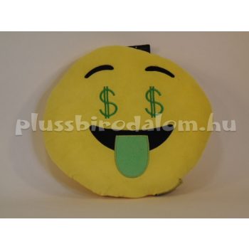 Dollár Emoji Párna 32 cm