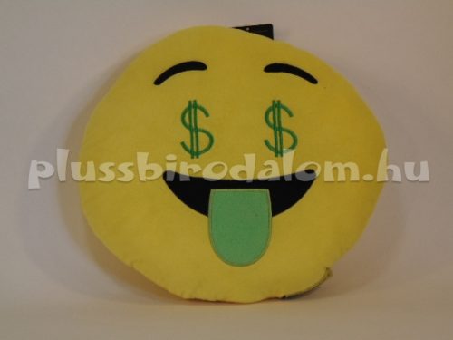 Dollár Emoji Párna 32 cm