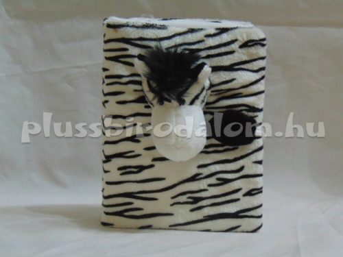 Plüss Zebra Fotóalbum 20 cm