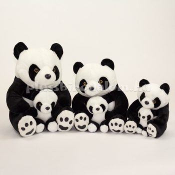 Plüss Panda - 3 db/3 féle méretben