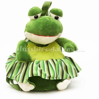 Plüss Békalány hátizsák 35 cm