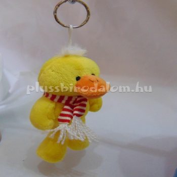 Plüss Kacsa kulcstartó 12 cm
