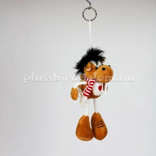 Plüss Lovacska kulcstartó 17 cm