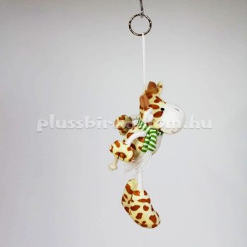 Plüss Zsiráf kulcstartó 17 cm