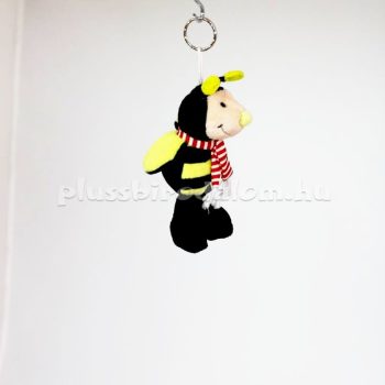 Plüss Méhecske kulcstartó 12 cm