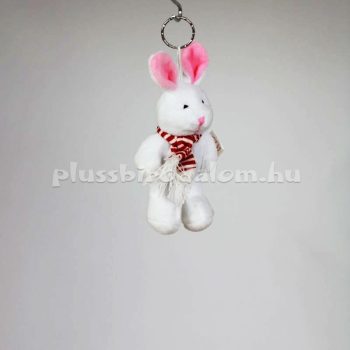 Plüss Nyuszi kulcstartó 12 cm