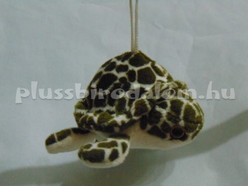Plüss Teknősbéka kulcstartó 6 cm