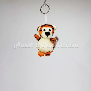 Plüss Tigris kulcstartó 8 cm