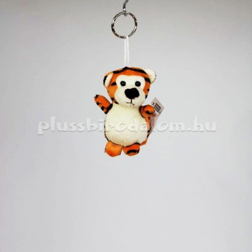 Plüss Tigris kulcstartó 8 cm