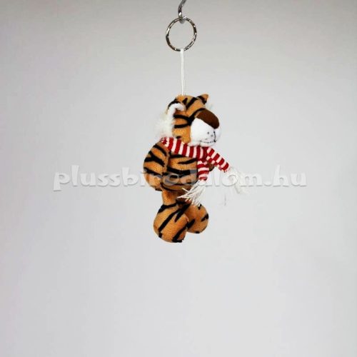 Plüss Tigris kulcstartó 12 cm