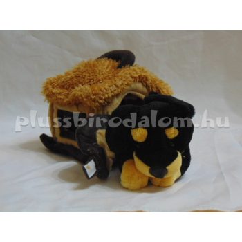Plüss Kutya házikóban 10cm/elemes