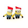 Plüss Minion táska clip 12 cm