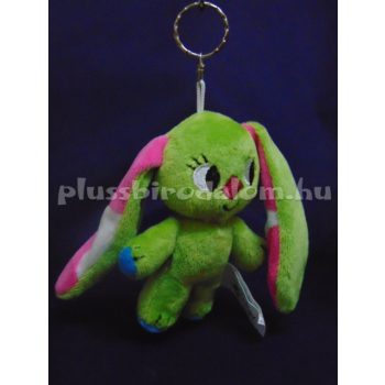 Kockásfülű Nyúl kulcstartó 12 cm