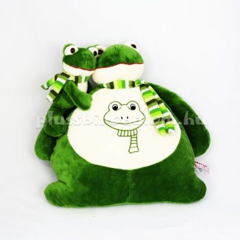 Plüss Béka párna 35 cm