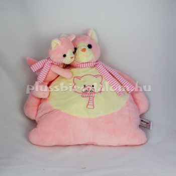 Plüss Cica párna 35 cm