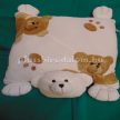 Plüss Jegesmedve párna 55 cm