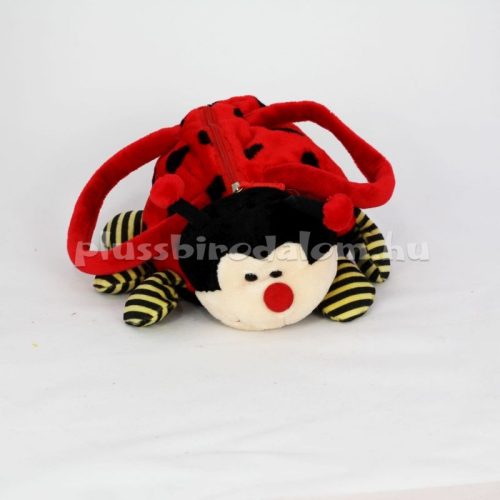 Plüss Katicabogár táska 22 cm